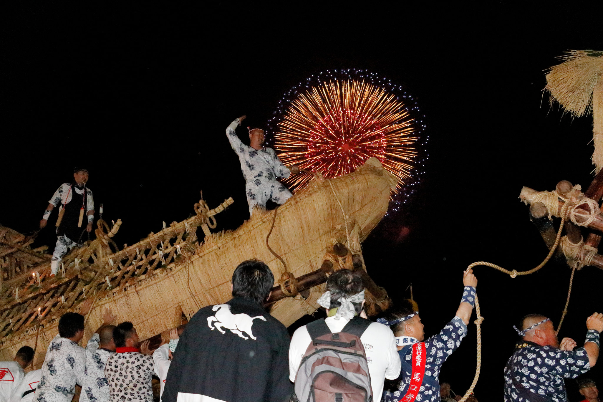 よこての送り盆祭り